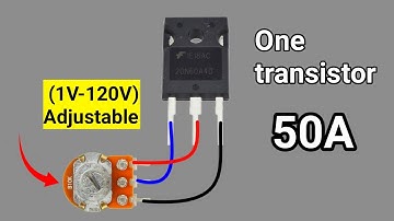 How To Make Adjustable Voltage Regulator Using IGBT | Transistor Voltage Controller Circuit