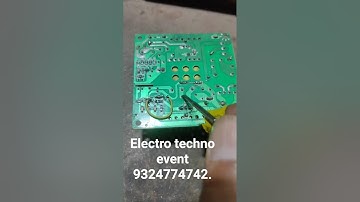 How to solve blinking problem in parlight power supply #electricalguru#electricalcomponent