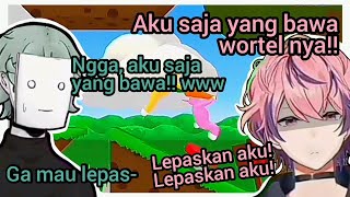[Sub Indo] Rebutan Wortel dan Kerja Sama Hancur! Eve × Naruse Super Bunny Man - Utaite Sub Indonesia screenshot 4