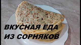 Чуду с крапивой и мокрицей. Вкусная еда из сорняков.