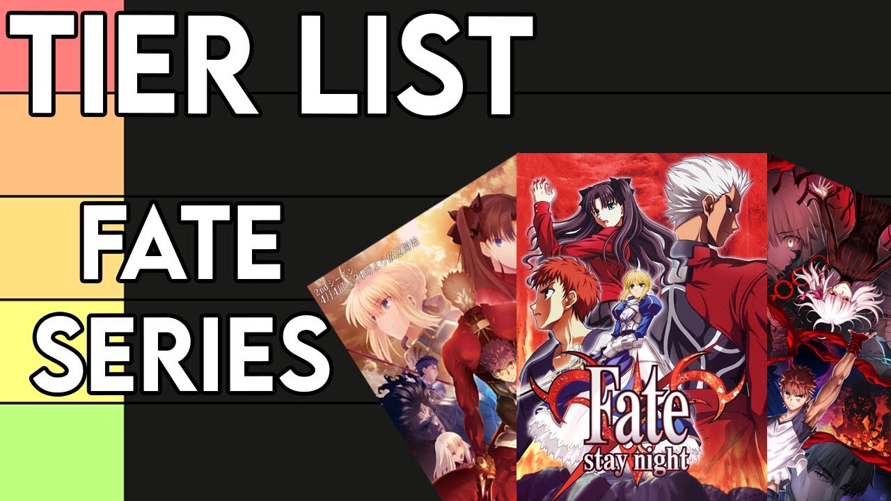 What's The Best Fate Series? - Tier List - YouTube