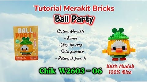 How To Build Bricks Ball Party Chik W2603-06