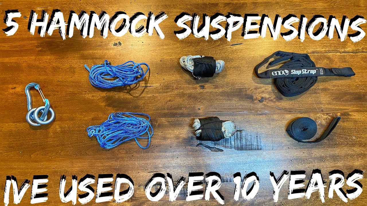 5 Hammock Suspensions