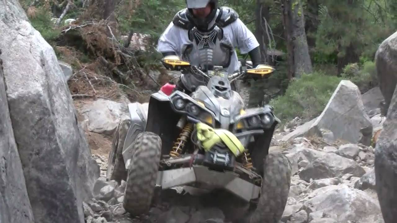 CanAm Visco Lok Rock Crawling Fail YouTube