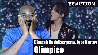 First Time Reaction to Dimash Kudaibergen & Igor Krutoy - Olimpico