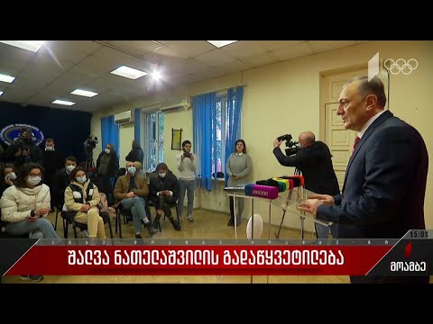 შალვა ნათელაშვილის გადაწყვეტილება