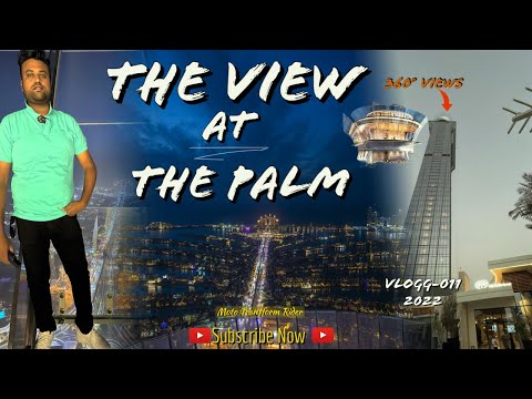 The view at the palm l 360° views palm jumeirah of dubai #dubai #palmjumeira #visitdubai #tourism