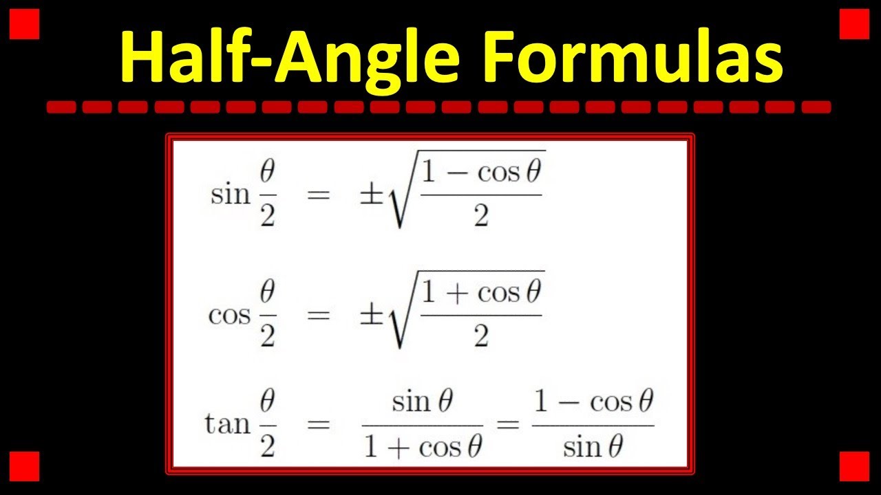 Using The Half Angle Formulas In Trig YouTube using-the-half-angle-formulas-in-trig-youtube
