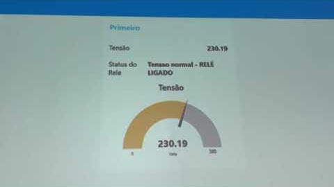 Prototipo 01: Sistema de Proteção para Motores com ESP32 e Supervisorio utilizando o protocolo MQTT