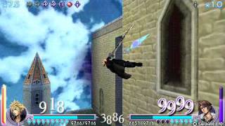 DISSIDIA FINAL FANTASY Epic Battle Cloud Vrs Squall