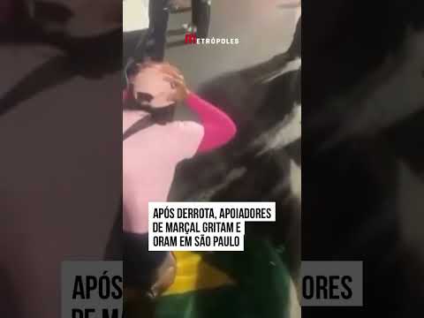 Após derrota, apoiadores