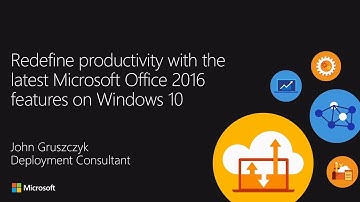 Redefine productivity with the latest Microsoft Office 2016 Features on Windows 10