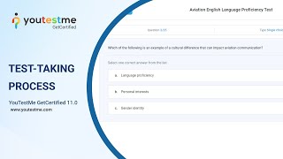 YouTestMe GetCertified 11.0 - Test-Taking Process