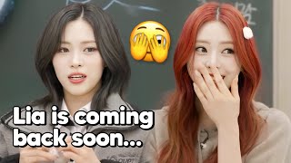 ITZY hinting Lia’s comeback after months of hiatus