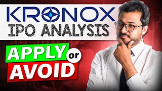 Kronox IPO review | Apply or avoid? | Latest GMP | Vibhor Varshney