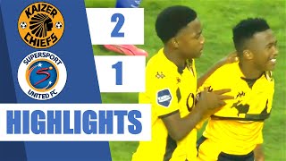 WHAT A GOAL!🔥 KAIZER CHIEFS VS SUPERSPORT UNITED | ALL GOALS & HIGHLIGHTS