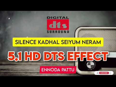 Silence Kadhal Seiyum Neram  Super Star Rajini  Ilayaraja  51 HD Dts Effect ennodapattu