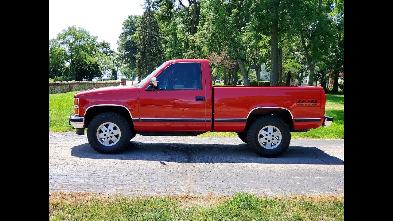 1990 Chevrolet Silverado 4x4 for sale - YouTube