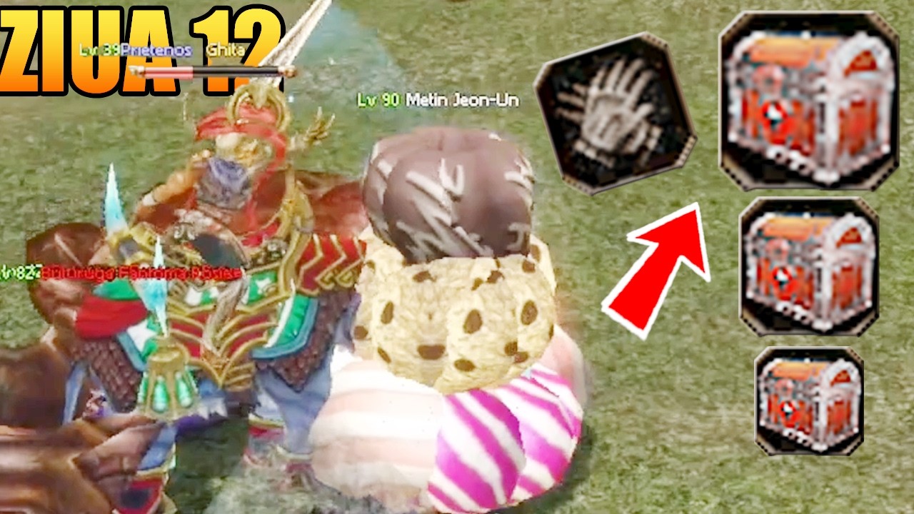 Primele Cutii cu Pui ✅ Super Metin de Nivel 90 ✅ Aventura lui Ghita Metin2.ro Tigerghost