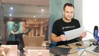 Unpacking Smart Glass and PDLC Film Samples Kit from Smart Glass Technologies