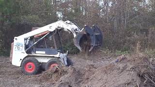 Carolina Excavation Worx 295 Cleaning up land