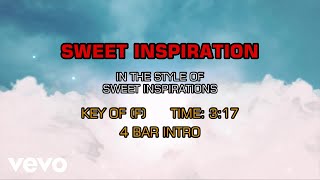 Video thumbnail of "Sweet Inspirations - Sweet Inspiration (Karaoke)"