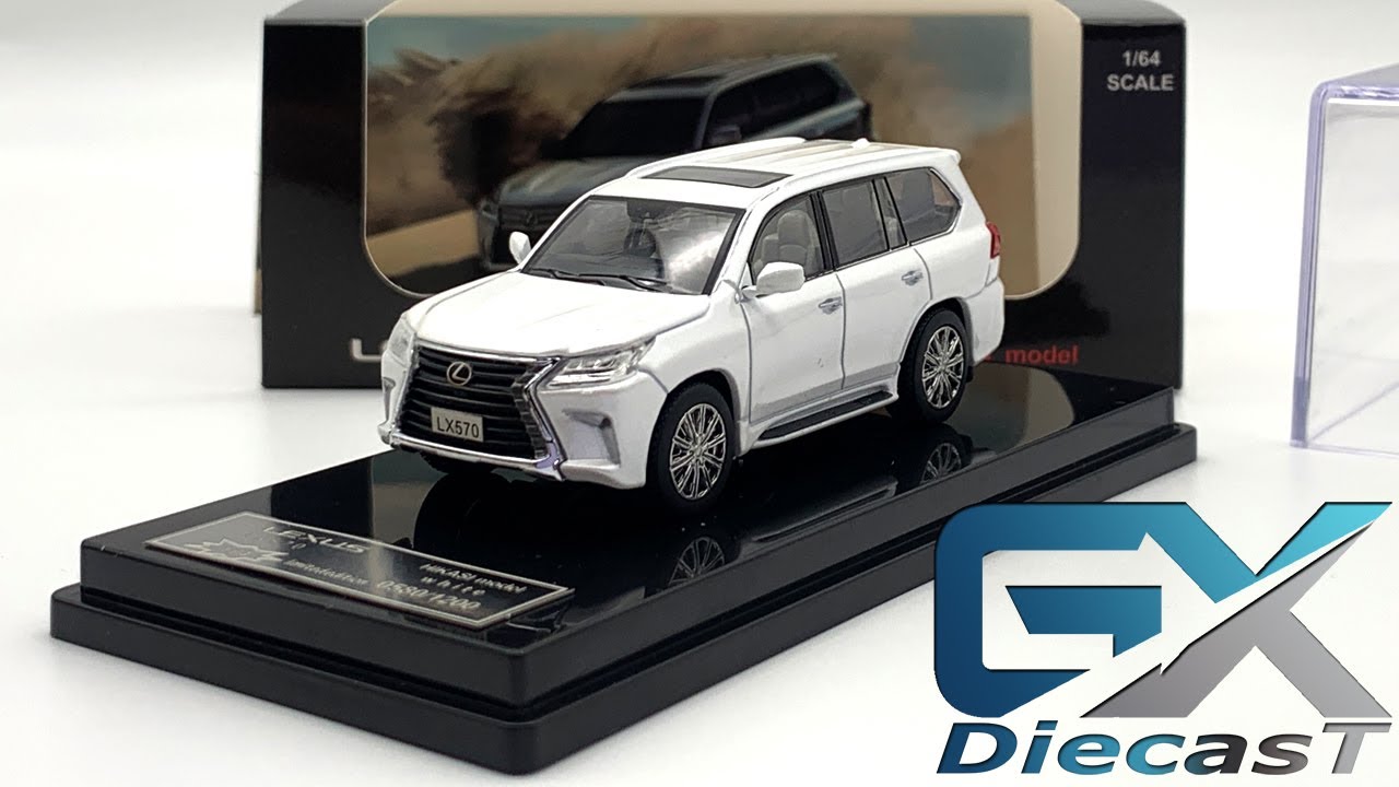 1/64 HIKASI Lexus LX570 (White) - YouTube