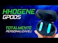 300 MIL Combinações de LED + ANC + Modo Ambiente! HHOGene Gpods TWS