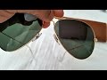 How to Spot Fake Rayban Aviator Sunglasses (highest grade fake RB 3025)