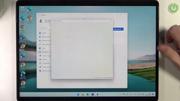 Microsoft Surface Pro 8 - How To Create New User Account