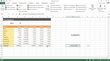 Excel - Bereiche und Namen Tutorial: Rechnen mit Bereichsnamen |video2brain.com