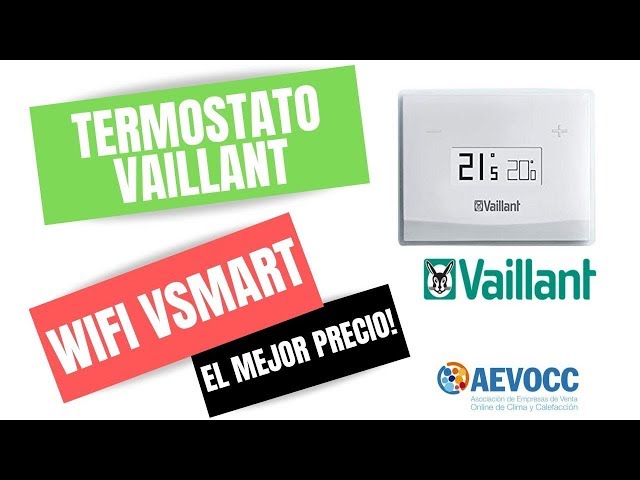 Termostato Wifi vSMART - Vaillant - Electro Gama