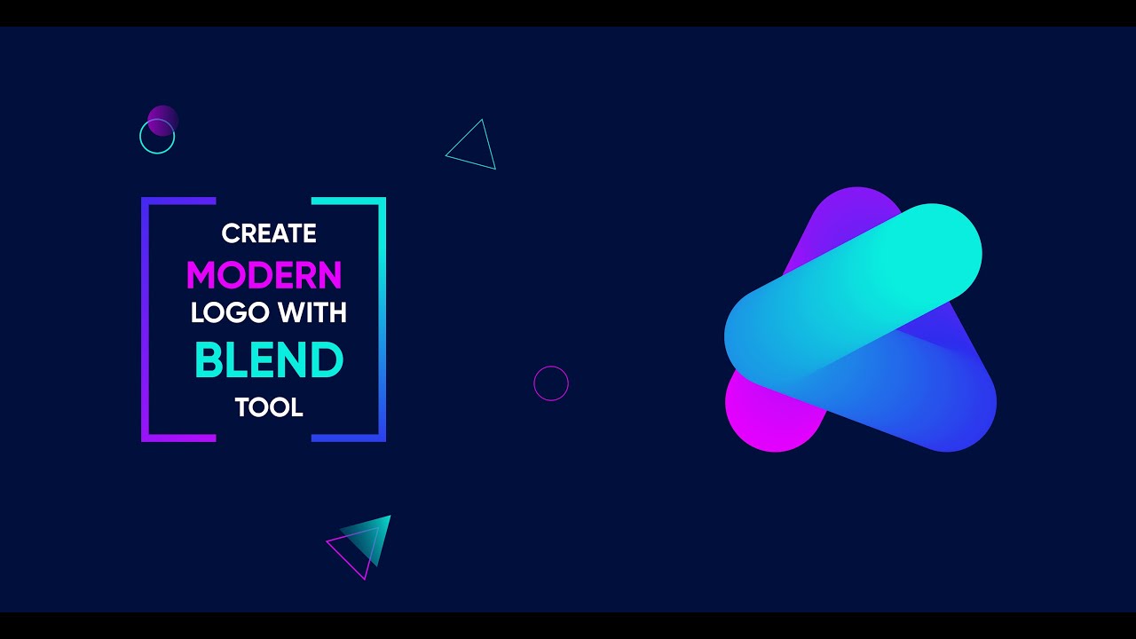 Create Modern Logo With Blend Tool Adobe Illustrator YouTube create-modern-logo-with-blend-tool-adobe-illustrator-youtube
