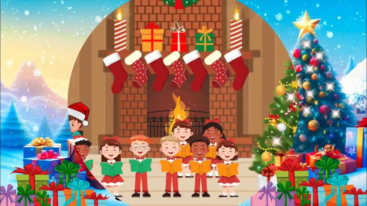 🎅 Fun Santa Christmas Song for Kids Ho Ho Ho! 🎄 Sing Along