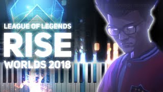 RISE (Piano) · League of Legends Worlds 2018 chords