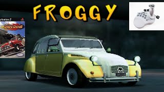 Mad Catz Flight Stick Play Top Gear Dare Devil with Froggy at Tokyo 3 | PS2 OSSC screenshot 5