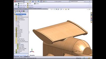 Solidworks Tutorial of F1 car in 5 minutes !