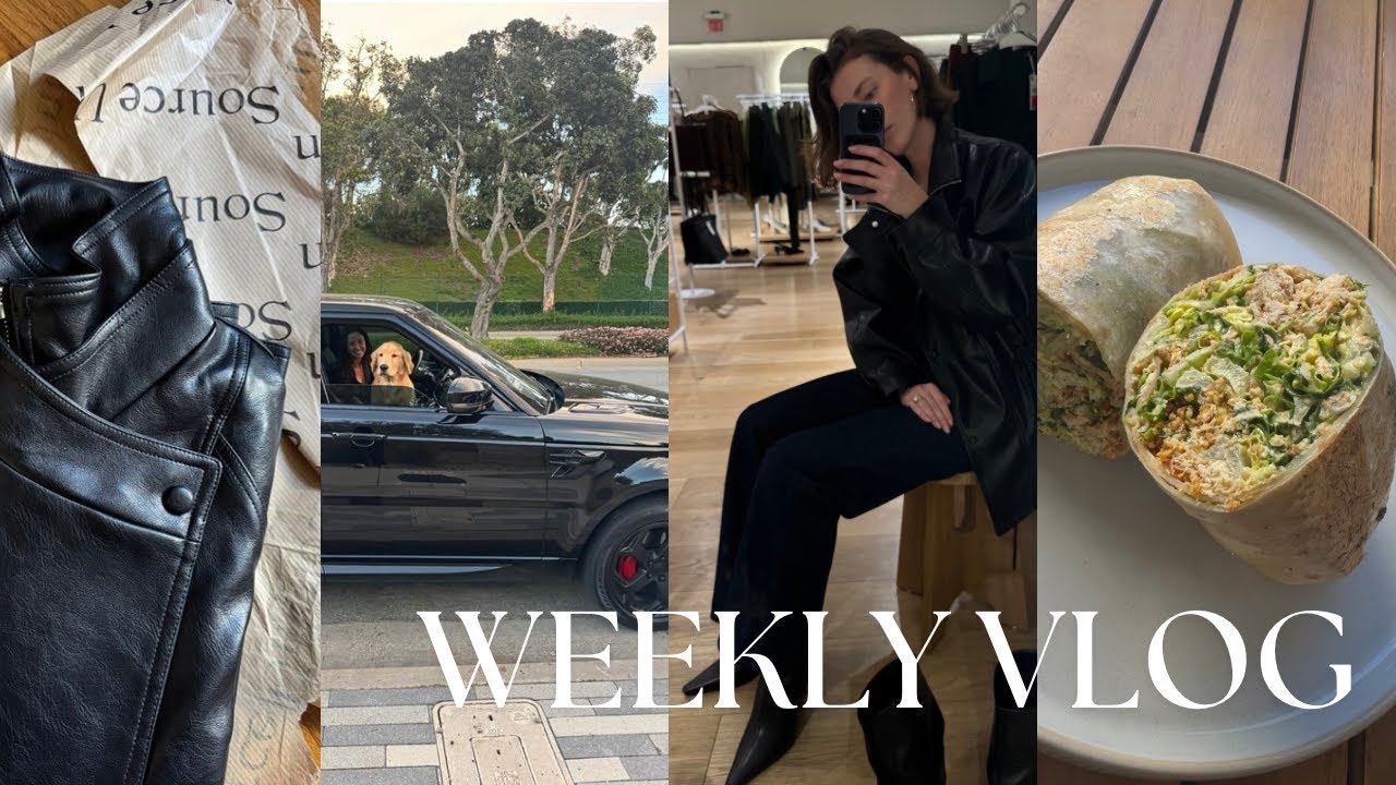 Weekly Vlog | Life in Manhattan Beach, Workouts & Shopping