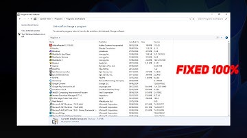 ✅ Uninstall Programs Not Listed in Control Panel on Windows 10/11/ 8/ 7