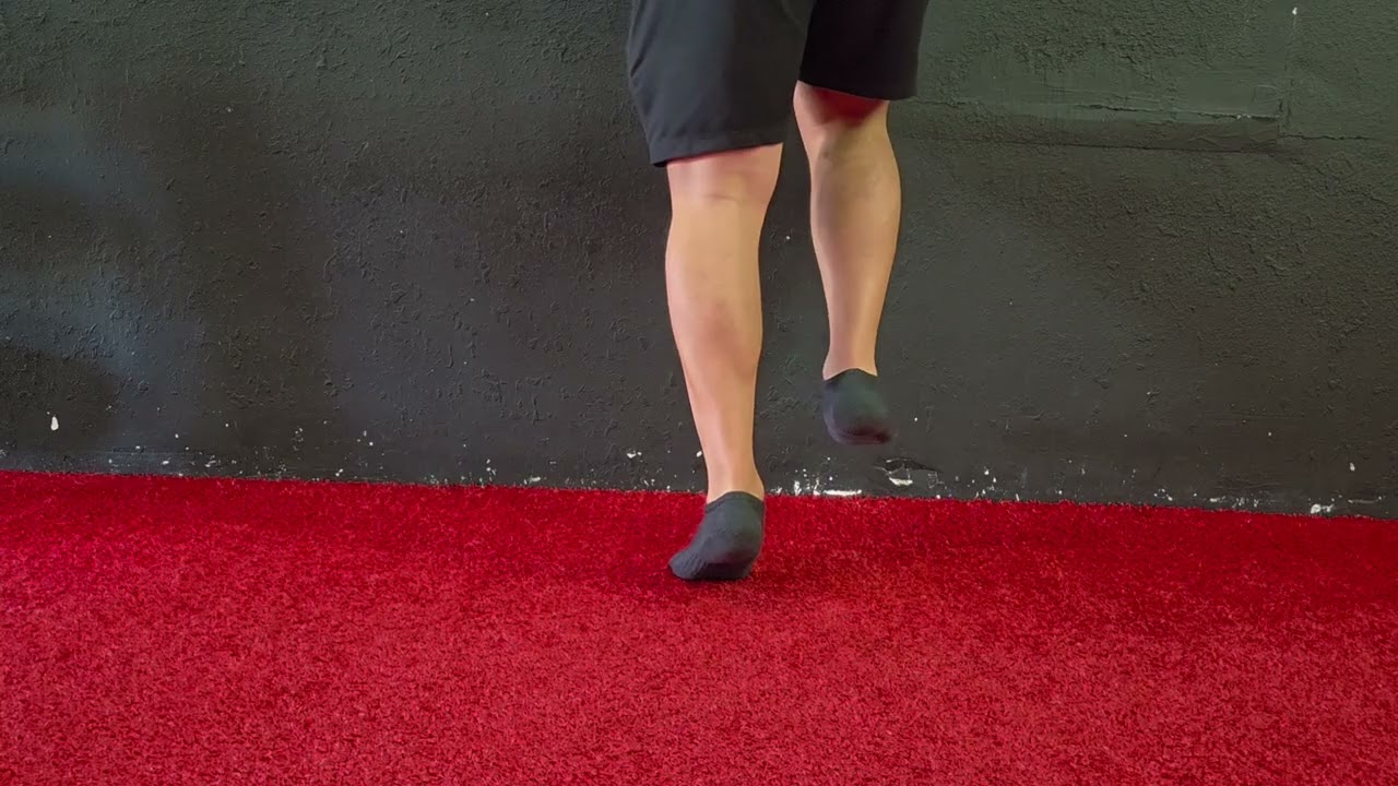 Single Leg Heel Raise ISO Weight Shift