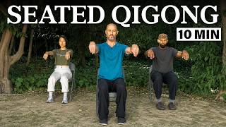 10-Minute Gentle Qigong & Self-Massage You Can Do from a Chair