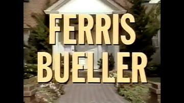 Ferris Bueller Opening and Closing Credits and Theme Song