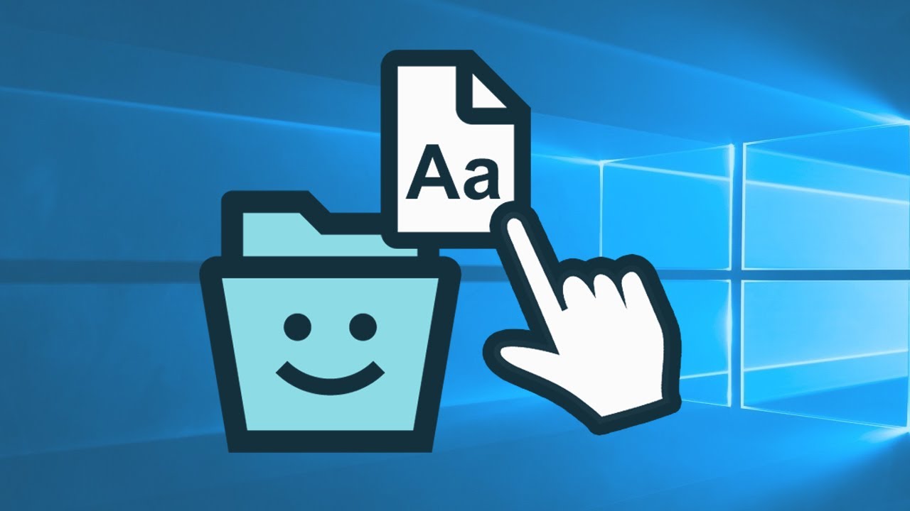How to Install a Font in Windows 10 - youtube