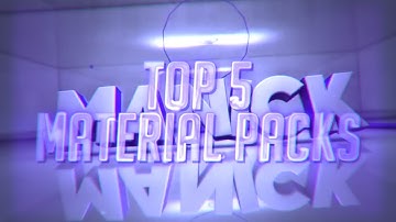 TOP 5 FREE MATERIAL PACKS (C4D) #1 - Prestige Intros