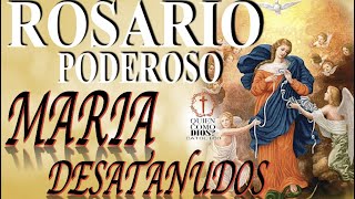 Rosario MILAGROSO💥 a VIRGEN MARÍA DESATANUDOS 🌹 para CASOS DIFÍCILES O URGENTES