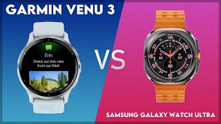 Garmin Venu 3 vs Samsung Galaxy Watch Ultra Comparison screenshot 3