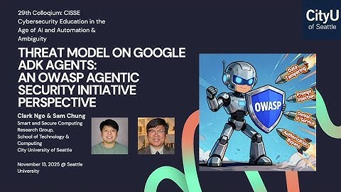 Threat Model on Google ADK Agents: An OWASP Agentic Security Initiative Perspective November 12 2025