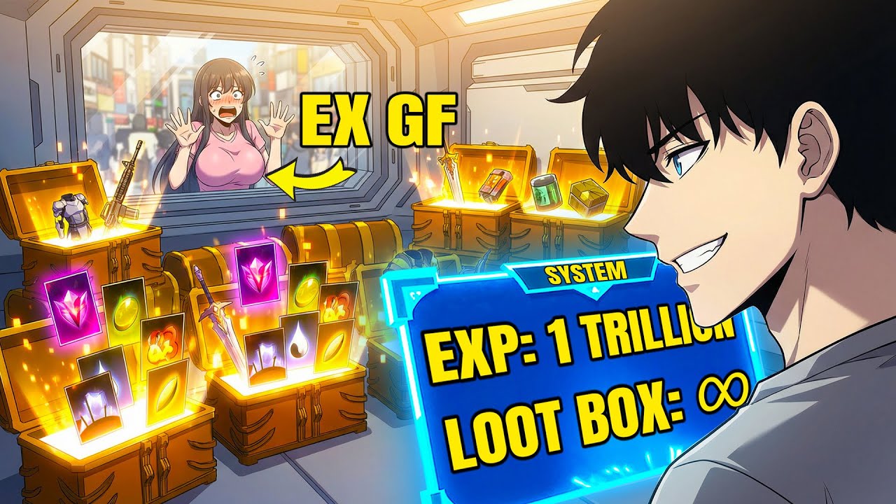 His Girlfriend Dumped Him, But He Got A System With Infinite Loot And 1 Trillion EXP | Manhwa Recap