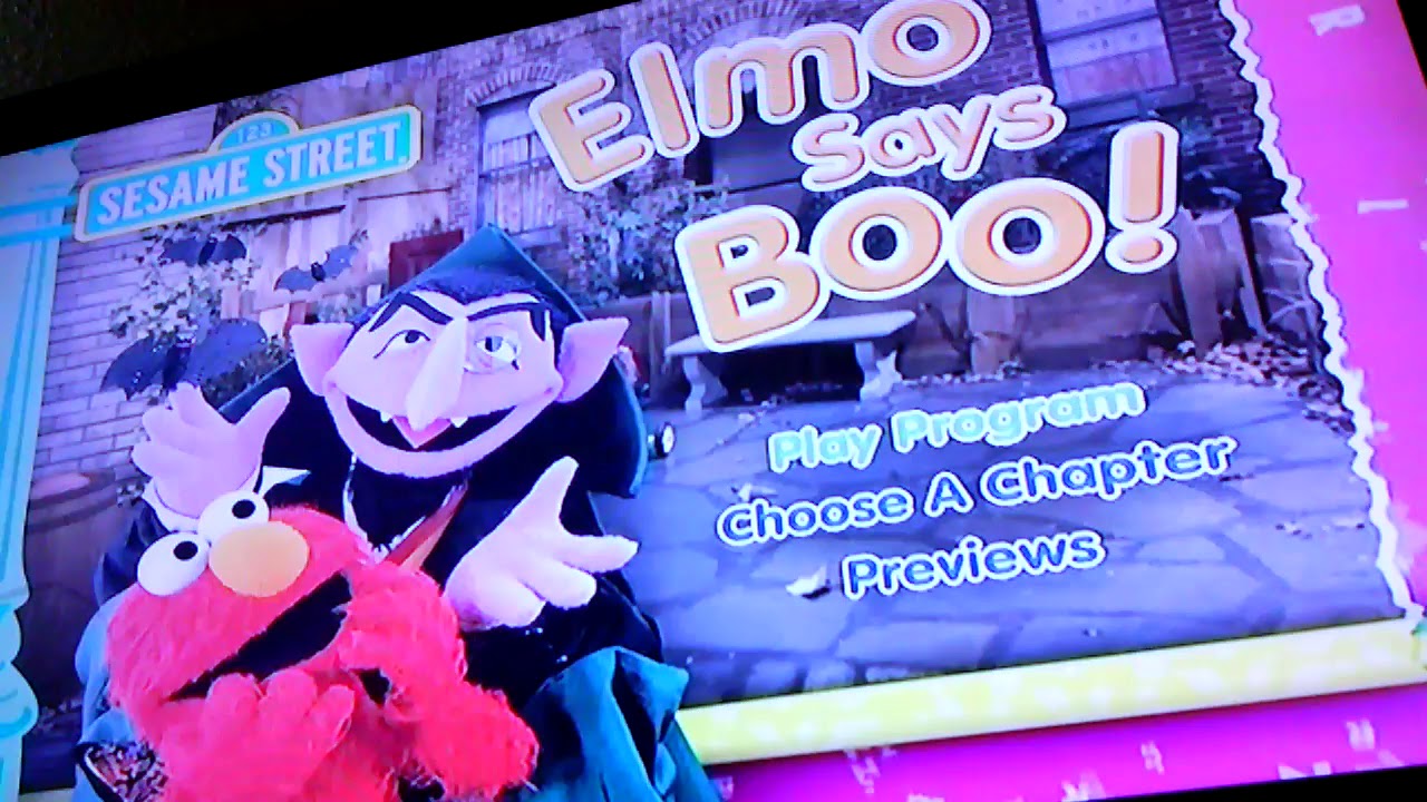 SESAME STREET Elmo Says Boo! YouTube