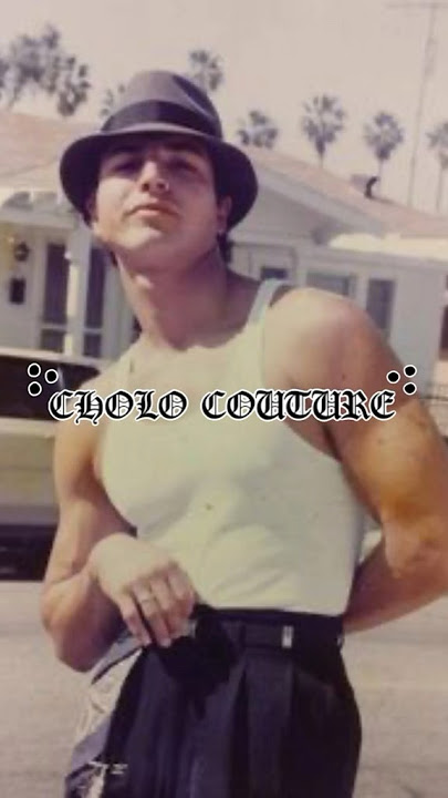 Cholos De Antes #CHOLOCOUTURE #cholo #cholostyle #choloculture